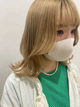 カラー 韓国×髪質改善カラー 💎hinaのヘアスタイル