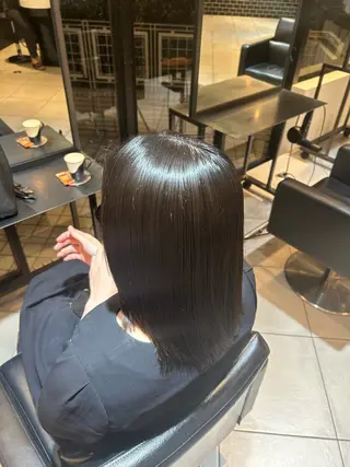 ミディアム ヘアアレンジ ダブルカラー/ 艶カラー／こうきのヘアスタイル