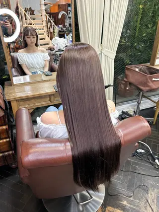 ロング カラー レディースカット モデル募集🌟のヘアスタイル