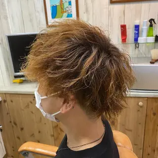 藤野 陵平のヘアスタイル