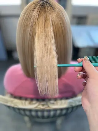 ミディアム Mariana雛/ 西大分/ハイライトのヘアスタイル