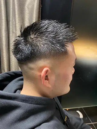 ショート メンズ 浅見 天翔のヘアスタイル