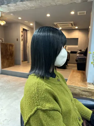 ミディアム カラー レイヤーカット/ パーマ/齋藤大貴のヘアスタイル