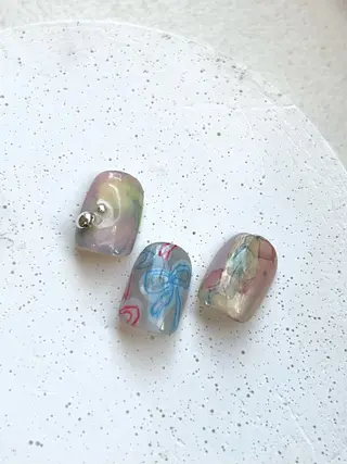 ネイル 大阪/堀江ニュアンス WAKABAのネイルデザイン