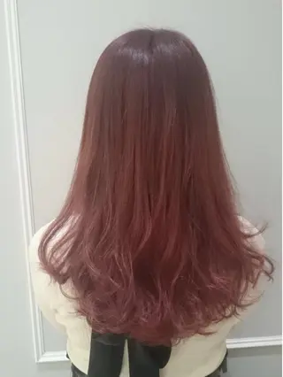 ロング 似合わせ艶髪カラー ❤️ハダユミのヘアスタイル