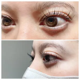 マツエク・マツパ Aim NAIL&EYELASH.BROW立花店所属・Aim立花店 Mihoのマツエク・マツパデザイン