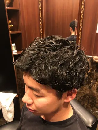 ミディアム bro Tokyo銀座店所属・⚜️三代 洸⚜️のヘアスタイル