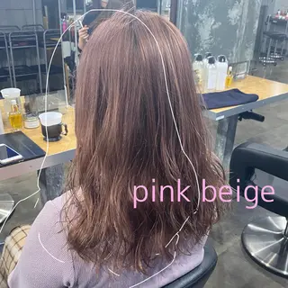 セミロング カラー ヘアアレンジ 赤味消し.髪質改善 🌿𝘠𝘜𝘙𝘐のヘアスタイル