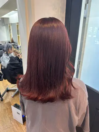 ミディアム Hana ハイトーン🕯🩰のヘアスタイル