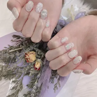 ネイル 🦋ネイルサロン ブラン🌈ゆりのネイルデザイン