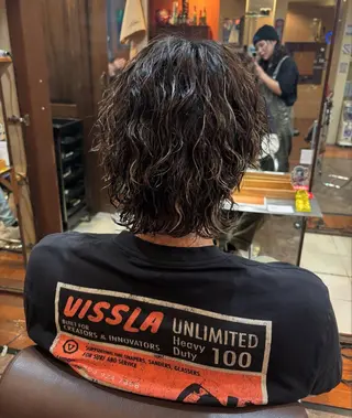 セミロング パーマ メンズ 💈LGC💈 SANAのヘアスタイル