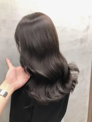 セミロング カラー ヘアアレンジ 【美髪特化 髪質改善サイトウ】のヘアスタイル