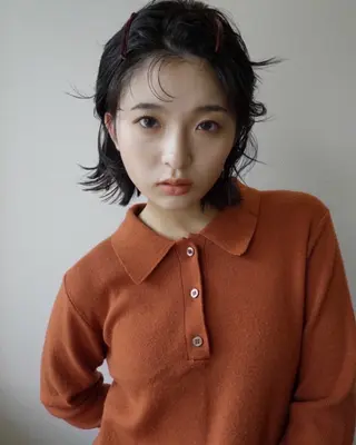 ショート カラー 熊谷 由貴のヘアスタイル