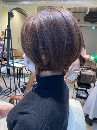 ショート カラー 新宿 / Aujua ｿﾑﾘｴ🫧森田涼介のヘアスタイル