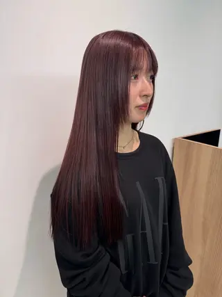 ロング カラー 顔周りレイヤー /kokoro🦮のヘアスタイル