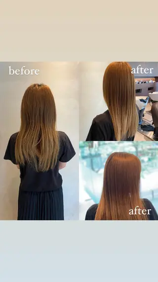 セミロング ému エミュ　hair &spa所属・近藤 みゅうまのヘアスタイル