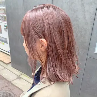 ミディアム カラー ヘアアレンジ メンズ キッズ ネイル マツエク・マツパ 💕トレンドうる艶髪 💕TUNE銀座のヘアスタイル