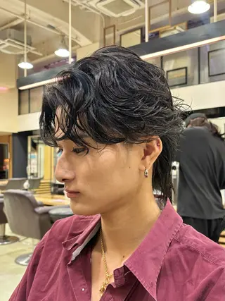 パーマ メンズ 骨格矯正/理論パーマ /悩み改善/yuyaのヘアスタイル