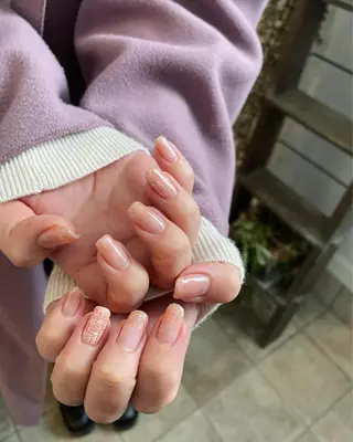 ネイル 甲府市徳行 🧸prunelleのネイルデザイン