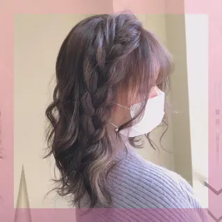 ミディアム カラー🫧アレンジ 🎀REIMIのヘアスタイル