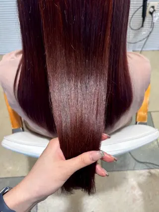 カラー ロング 暖色カラー/髪質改善 /メンズ🧡莉南のヘアスタイル