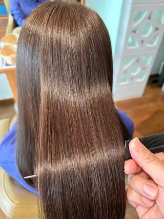 セミロング 近藤 正充のヘアスタイル