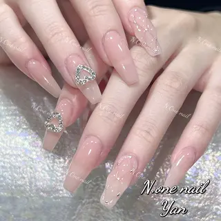 ネイル 長いだし/スカルプ/ パラシェルN.oneのネイルデザイン