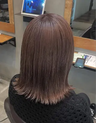 ミディアム 《PARAGO緑橋》 山田素のヘアスタイル