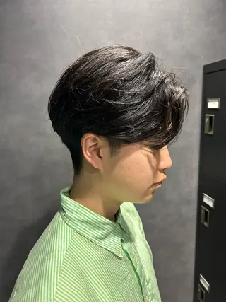 ショート パーマ メンズ 🐺森 雄飛/メンズ 韓国ヘアのヘアスタイル