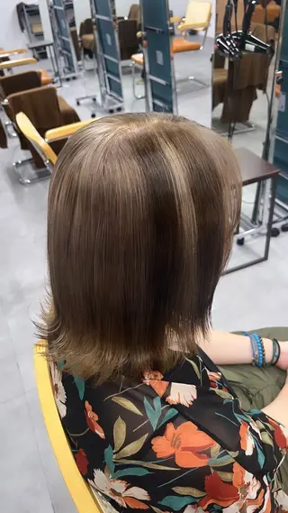 ミディアム パーマ KOUTA/ ブリーチ特化⭐️のヘアスタイル