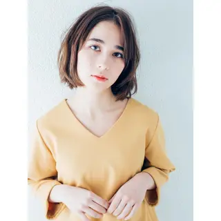 ショート カラー (スタイリスト)牧 好美のヘアスタイル