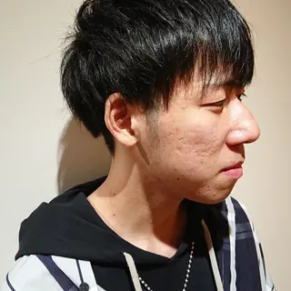 メンズ ブリーチ/ヘアケア/ 艶髪/イギチハルのヘアスタイル