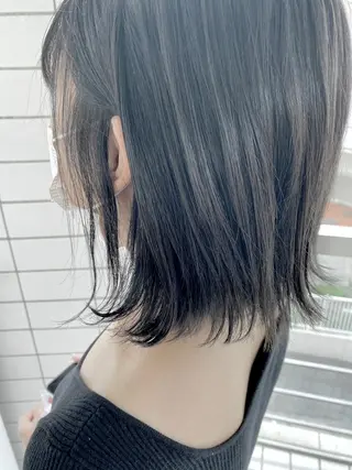 ミディアム 髪質改善/透感カラー 山下輝人のヘアスタイル