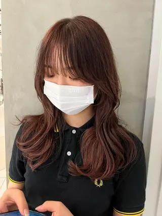 セミロング カラー ボブ/透明感カラー 🇰🇷Ryotaのヘアスタイル