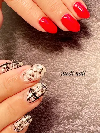 ネイル juedi nail(木曜日のネイル)所属・juedi nail 〜木曜日のネイル〜のネイルデザイン