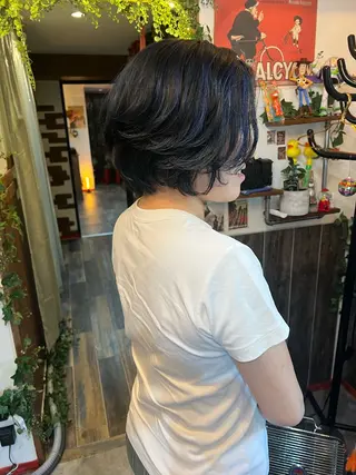 ショート カラー カラーパティシエ facce🌼ikoのヘアスタイル