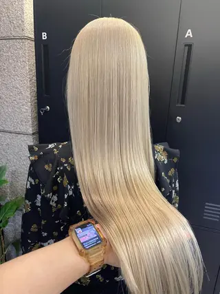 ロング カラー olino 【オリノ】西田辺のヘアスタイル