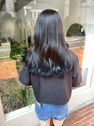 セミロング Le/a谷町 野上幹太のヘアスタイル