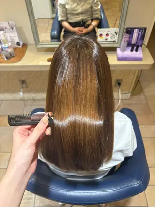 ロング 井本 帆香のヘアスタイル