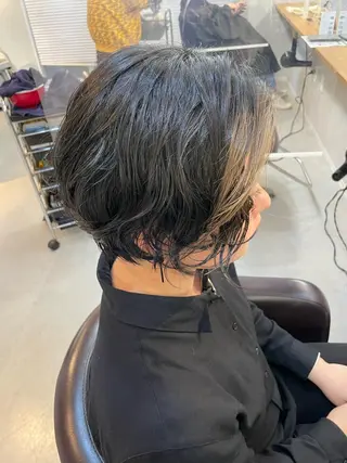 ショート トレンド透明感カラー ☘️大貫 昂涼🐹のヘアスタイル