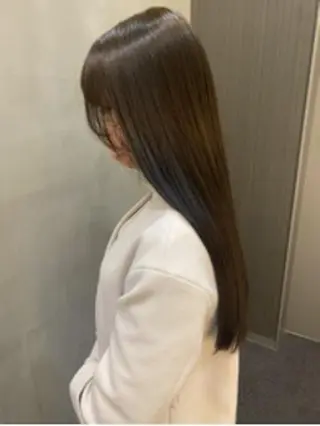 セミロング カラー ヘアアレンジ パーマ ヘアケア特化型サロン newi 梅田のヘアスタイル