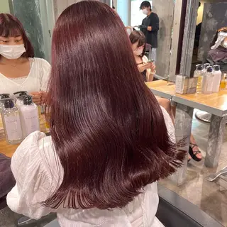 セミロング カラー 透明感カラー🤍 Kaitoのヘアスタイル