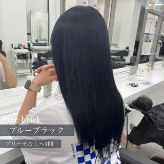 セミロング カラー ヘアアレンジ 🪞official FRUITS渋谷🩰のヘアスタイル