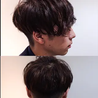 ショート メンズ 堀江/心斎橋/西大橋 四ツ橋【Vers】のヘアスタイル