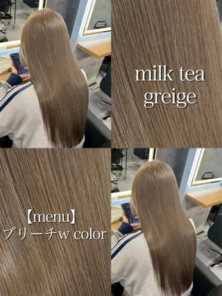 セミロング カラー 神谷勇太/ 札幌透明感カラー特化のヘアスタイル