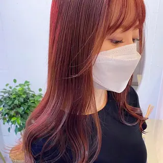 セミロング sajou【上野】所属・🩶艶髪ヘア/ 。。のヘアスタイル