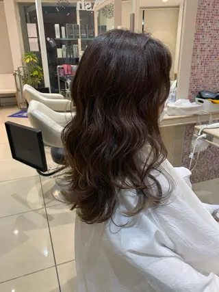 ロング 藤森 希美のヘアスタイル