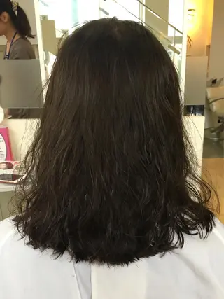 ミディアム カラー パーマ 美容しょうへいの店  西長岡所属・斎藤 舞香のマツエク・マツパデザイン