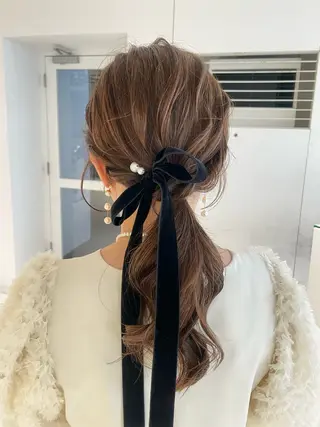 ヘアアレンジ loely 💞miyuのヘアスタイル