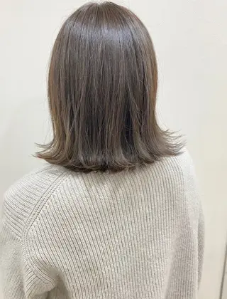 ミディアム カラー erika /韓国ヘアのヘアスタイル